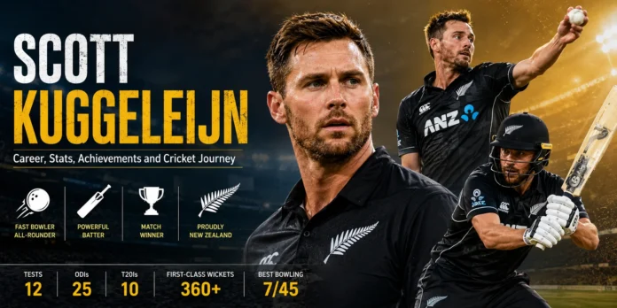 Scott Kuggeleijn Career & Cricket Journey